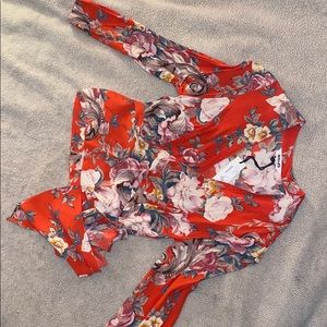 New before worn Wrap shirt